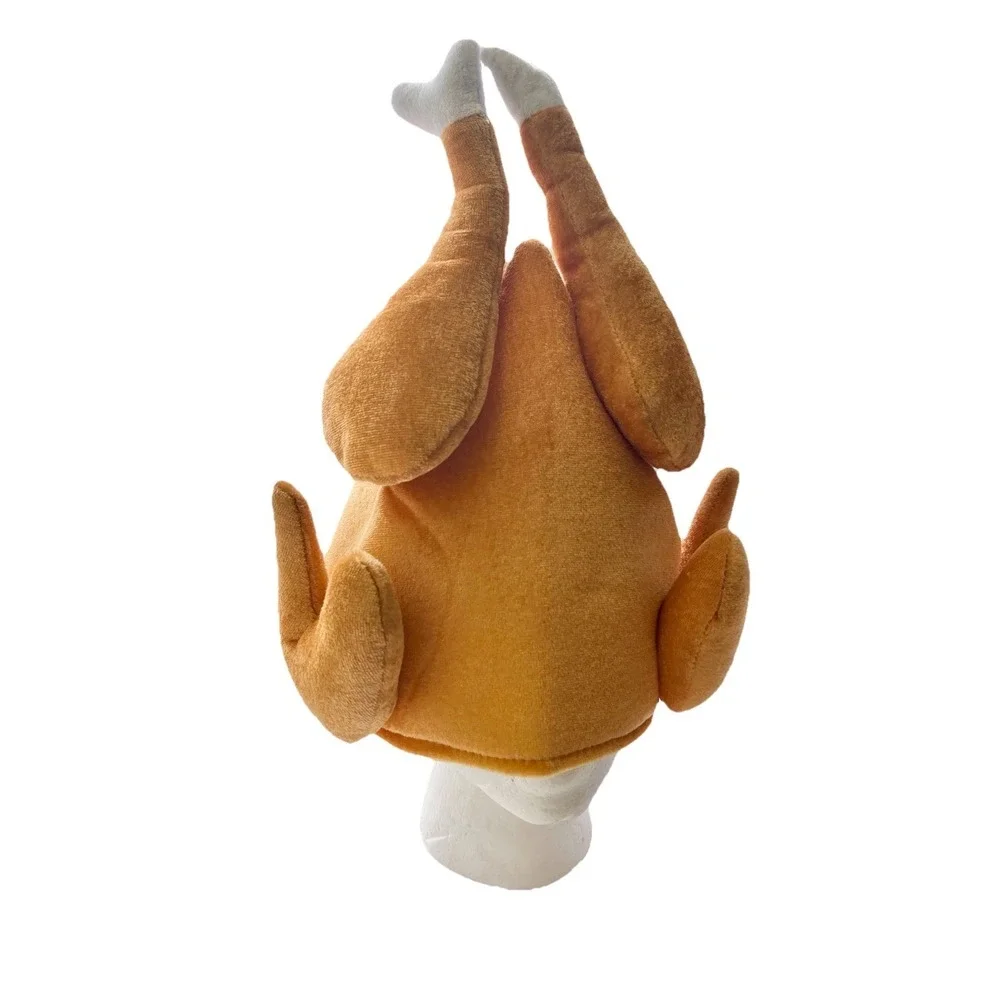 Costume Hat Thanksgiving Turkey Adult Cosplay Dress Up Holiday Party Accessory